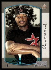 Aaron McNeal 2000 Bowman #203 Houston Astros MLB READ FREE SHIPPING AutographDen