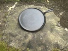 Rare No 9 Griswold  "ERIE" Diamond Logo Cast Iron Round  Griddle *Chipped*