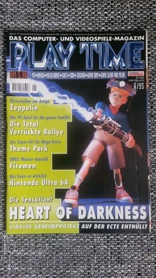 Play Time 6/95 Sehr GUT ERHALTEN. PC Amiga SEGA NINTENDO MAGAZIN Zeitschrift 