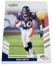 2007 Score #251 Rod Smith Denver Broncos NFL Football Card (P4