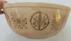 RARE Pyrex Gilded Mixing Bowl Model 404 4 Qt Large Promotional 1950s 1960s USA