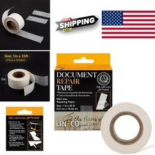 Archival Document Repair Tape 1 Inch x 35 Feet Acid Free for Paper and Photos