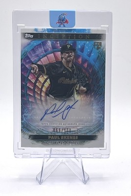 Topps 2024 Inception Charged Particles RCAuto Paul Skenes 66/100 Pirates CPA-PS