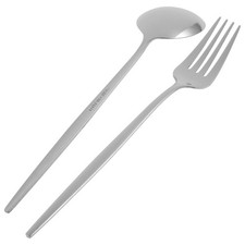  1 set di stoviglie in acciaio inossidabile set di stoviglie in acciaio