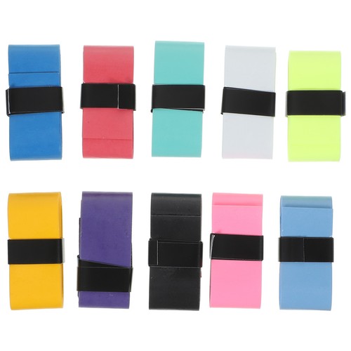 8 Pezzi Impugnatura Racchetta Badminton Ricambio Antiscivolo Tennis Overgrip