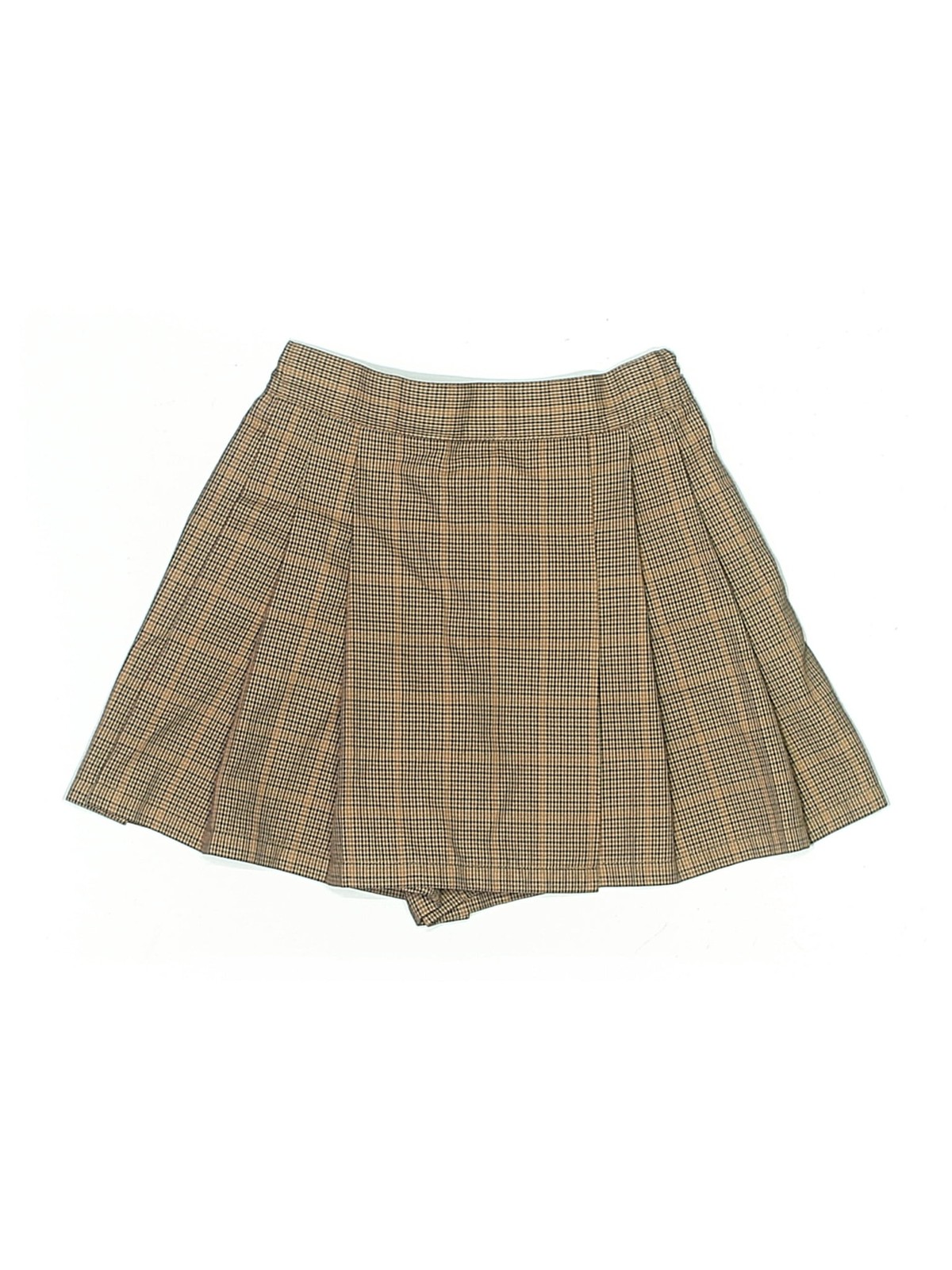 Uniqlo Girls Brown Skirt 120 cm