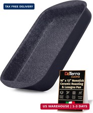 DaTerra Cucina Ceramic-Coated Nonstick Roasting & Lasagna Pan - 16"x12"x3"