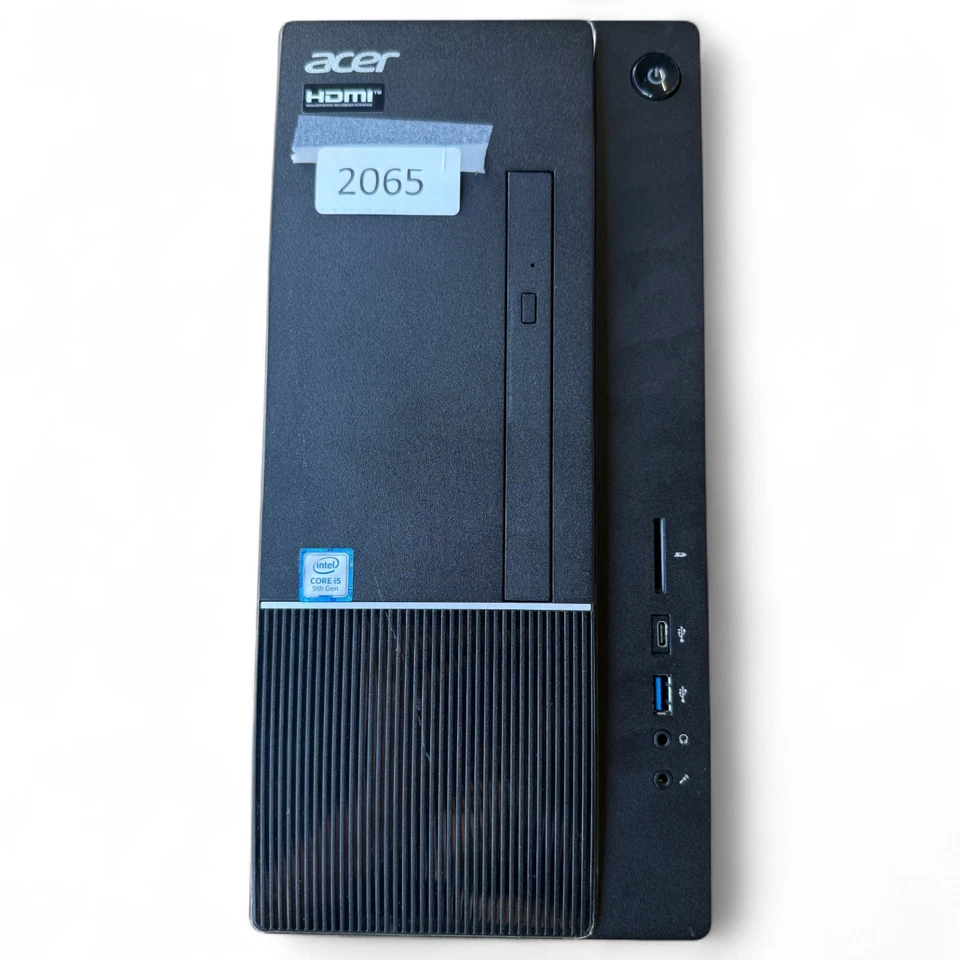 Acer Aspire Desktop Computer TC-866-UR11 Intel Core i5 8GB Ram 512GB SSD - Image 4 of 4