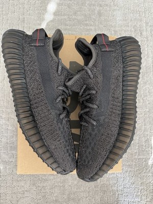 adidas Yeezy Boost 350 V2 Static Black Reflective Size 8.5