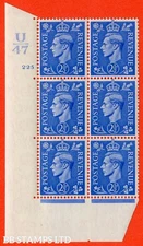 SG. 489. Q14. 2½d Light ultramarine. A superb UNMOUNTED MINT "  Control  B20158