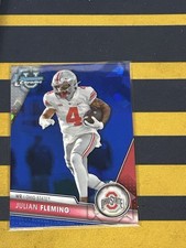 2023 Bowman University Chrome Sapphire Edition - Julian Fleming #109 (RC)