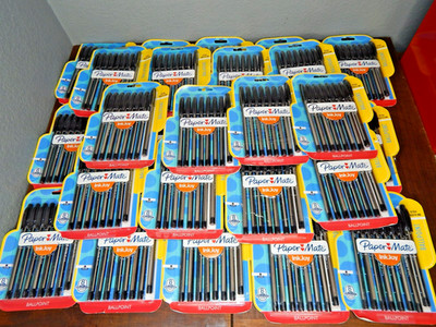 NEW Paper Mate InkJoy 100ST Ballpoint Pens lot of 27 packs of 8 ct = 216 pens