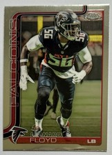 2025 Topps Chrome Football #18 Leonard Floyd, Atlanta Falcons