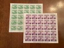 ICOLLECTZONE US 730-731 APS Sheet Set XF No gum as issued  (C700-1)