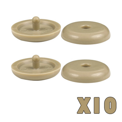 10x Car Seat Belt Stopper Spacing Limit Buckle Clips Retainer Stop Button US