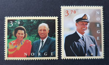 1997 NORWAY NORWEGEN NORGE KING HARALD V 60TH BIRTHDAY VF MNH