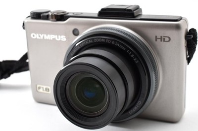 OLYMPUS XZ-1 Titanium Silver Compact Digital Camera ZUIKO Lens Tested Working
