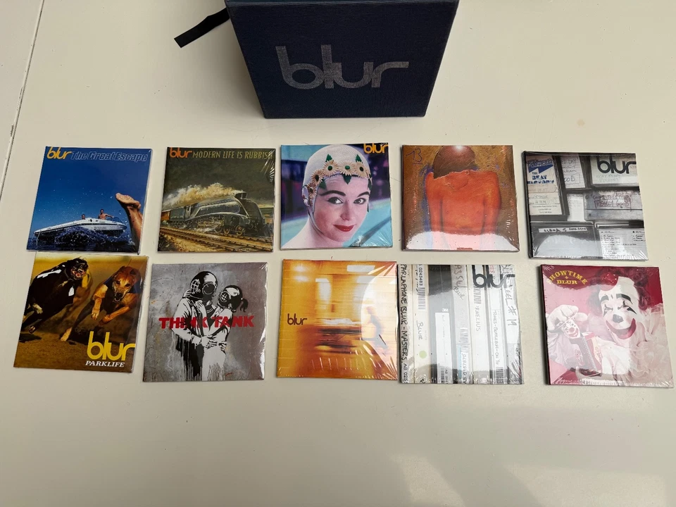 BLUR Blur 21 Box Limited CD Boxset, 21Discs (18CD+3DVD) + 7" -DISCS STILL SEALED Foto 2 de 4