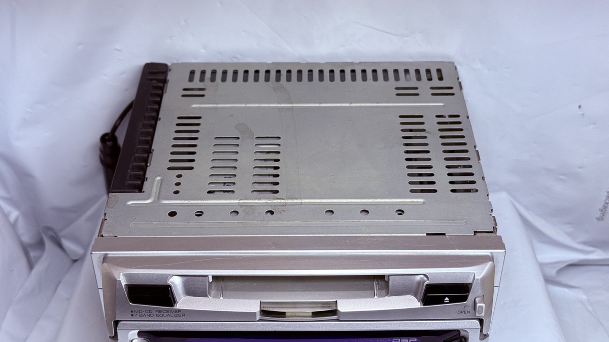 KENWOOD DPX-6100MD 2DIN CD MD JDM Car Audio w/ External Bluetooth