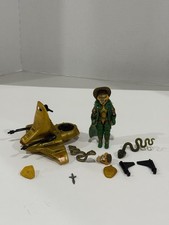 VINTAGE HASBRO 1986 GI JOE AIR CHARIOT W  SERPENTOR 100  COMPLETE PLUS EXTRAS