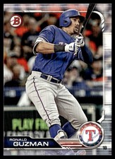 2019 Bowman Ronald Guzman Texas Rangers #88