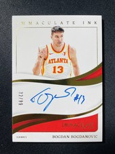 2023-24 Panini Immaculate Ink Auto Bogdan Bogdanovic #II-BBA 32/99 XV44