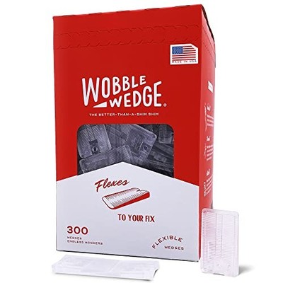  Flexible Plastic Shims - Leveling Shims for Home Improvement, Furniture 300