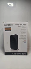 NETGEAR CM500 High Speed Cable Modem, Black, DOCSIS 3.0