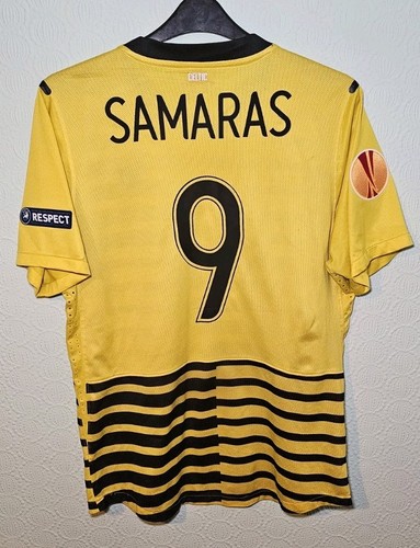 Celtic 2011-12 Europa League Match Issued vs Rennes Nike XL Giorgos Samaras #9