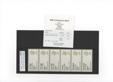 MACHIN MA15 SNP CONFERENCE GLASGOW 2016 OP COLLECT Strip 6 100g/DV M007 POST GO.