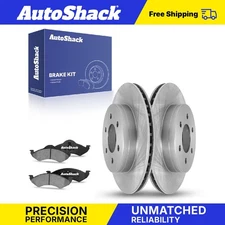 Front Brake Rotors Ceramic Pads for 2000-2002 Dodge Dakota Durango 5.9L V8