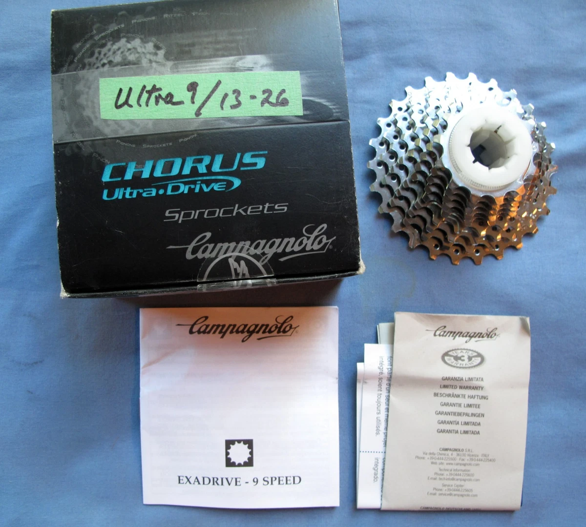 25+ Campagnolo 9 Speed Bicycle Cassettes for sale | Updated Oct 2026