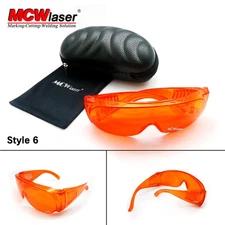 MCWlaser Laser Safety Goggles 190-540nm UV Protective Glasses OD6+ CE