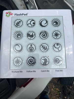 FlashPad Electronic Memory Game Multiple Follow Me Catch Me Free Me Tested/Works