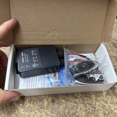 DieseRC Remote Control Outdoor Switch Wireless Controller w/2 Remotes #2401H2