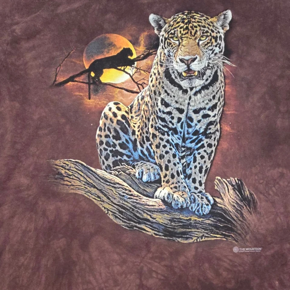The Mountain Shirt Leopard Animal Print Central Florida Zoo Y2k 3XL - Image 2 of 4