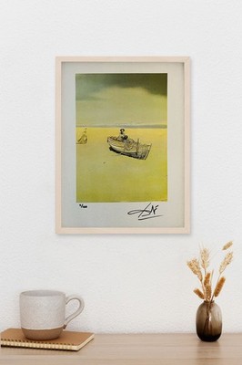 SALVADOR DALI, ORIGINAL SIGNED PRINT, INCLUDES COA + $3,500 APPRAISAL.*/