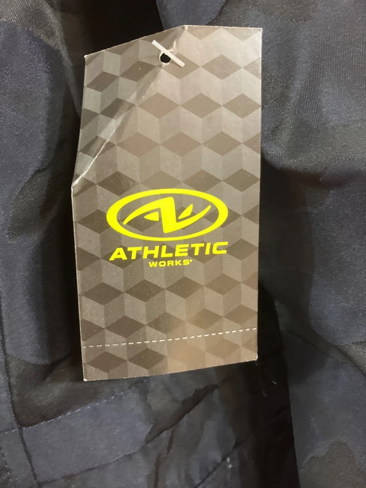 Athletic Works Mens Blue/Camo AW Anorak Jacket L/G (12-14)- NWT - Image 3 of 4
