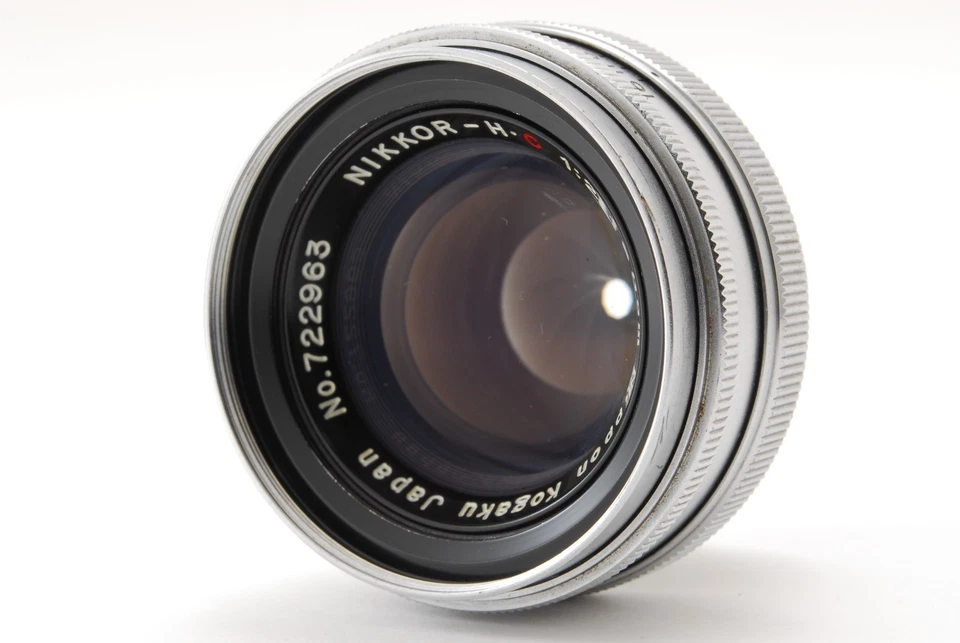 【NEAR MINT】 Nikon Nippon Kogaku Nikkor H.C 50mm 5cm f/2 Lens S Mount JAPAN - Image 3 of 4