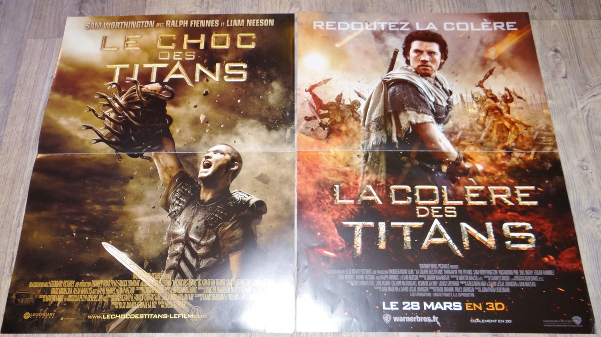 Affiche De La Colère Des Titans