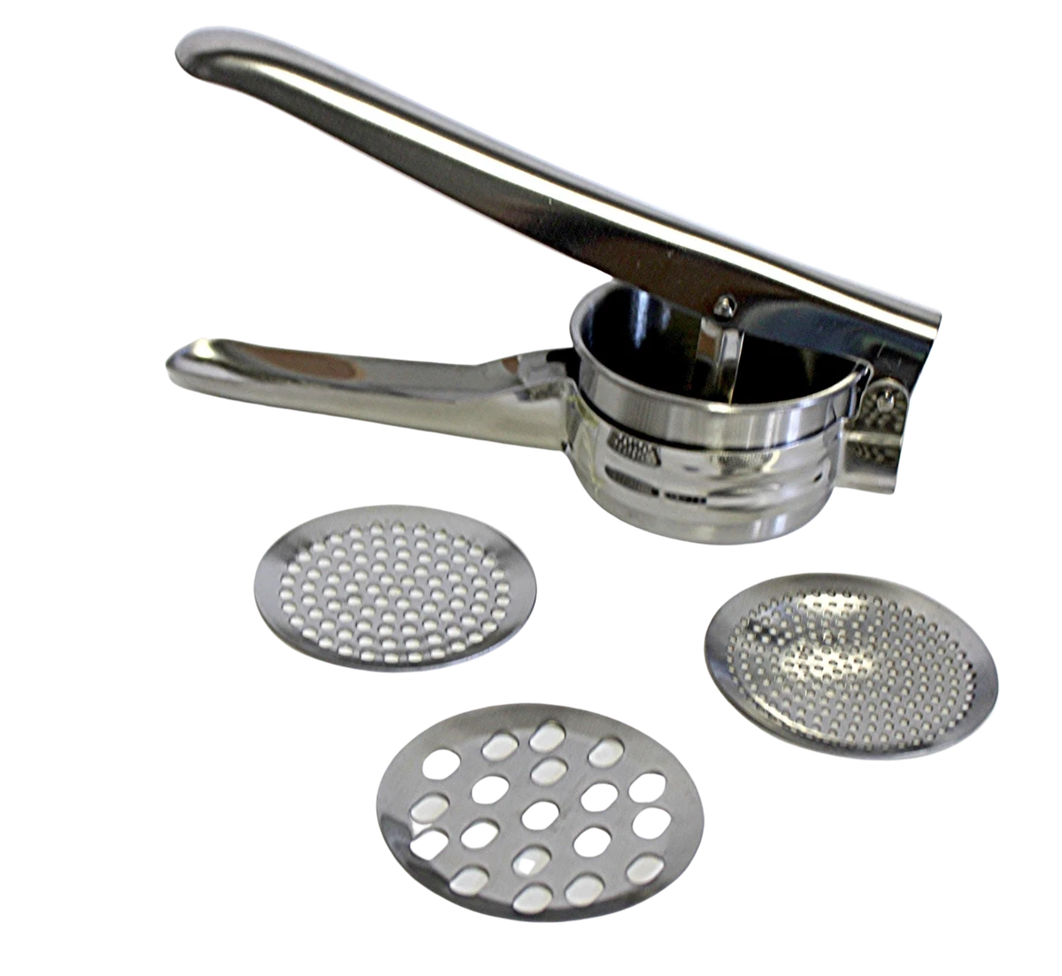 Potato Ricer, Heavy Duty Stainless Steel Potato Masher and Ricer