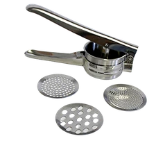 Potato Ricer Masher Heavy Duty Stainless Steel Press Mashed Potatoes Kitchen