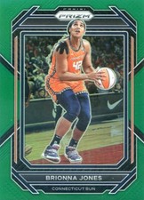 2023 Panini Prizm WNBA BRIONNA JONES #47 GREEN PRIZM SUN