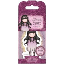 Gorjuss Girl SANTORO Cling Unmounted Rubber Stamp Oops-A-Daisy GOR 907405 NEW