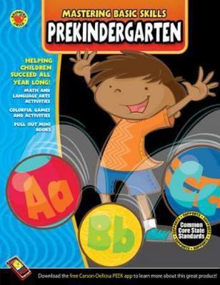 Carson Dellosa Mastering Basic Skills Prekindergarten Preschool Workbook, Alphab