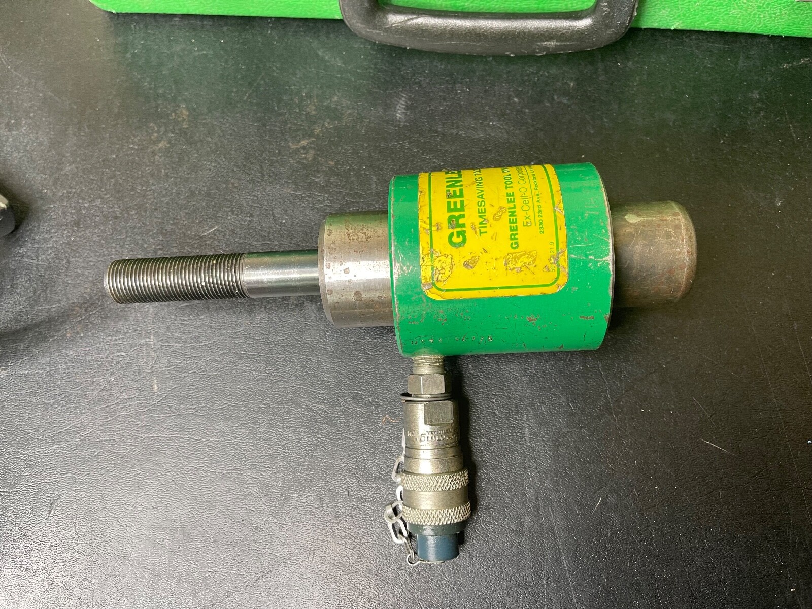 Greenlee 7306 Hydraulic Knockout Punch Driver Set 1/2" 21/2" with