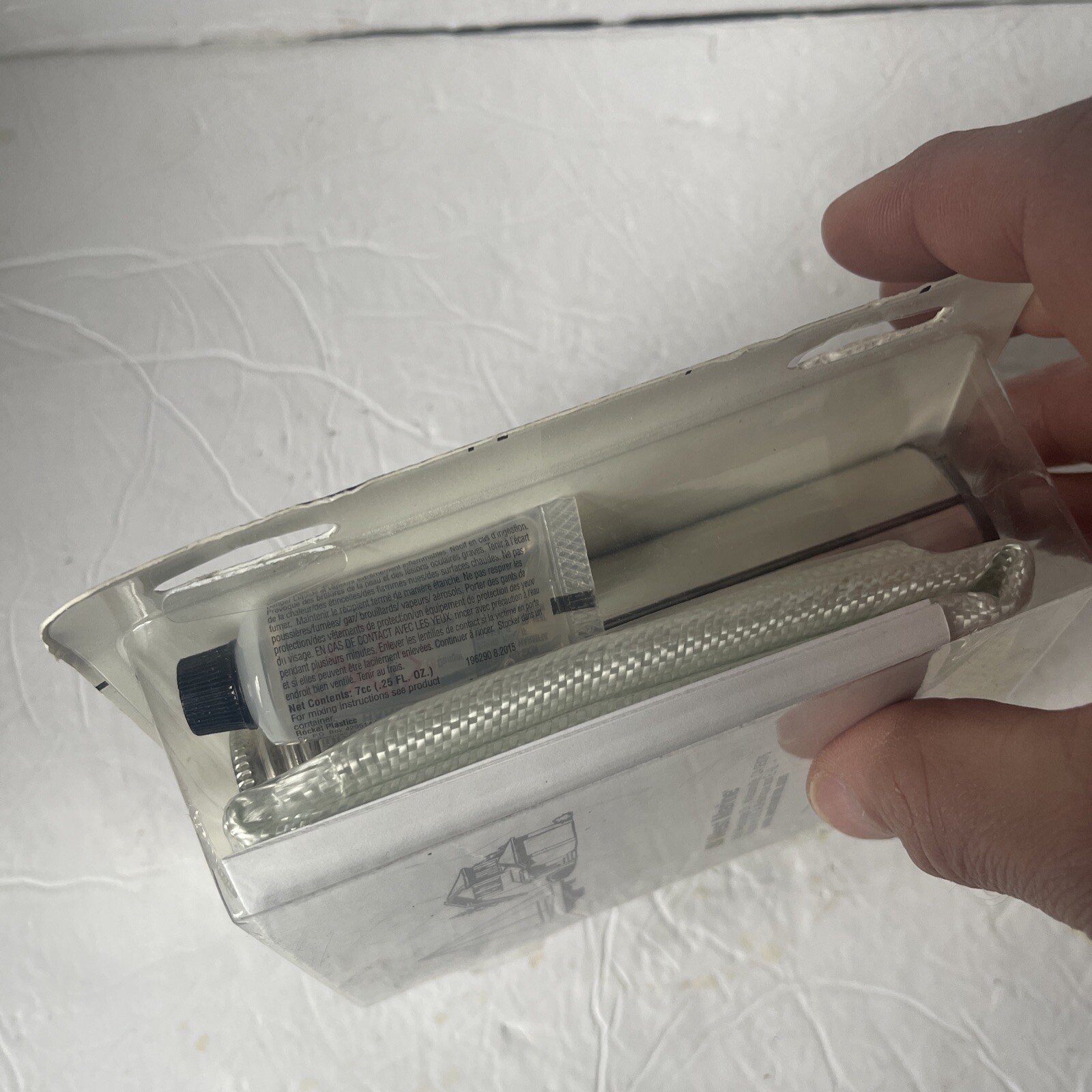 NEW West Marine Fiberglass Repair Kit Boats Wood & Metal 8oz Resin 3