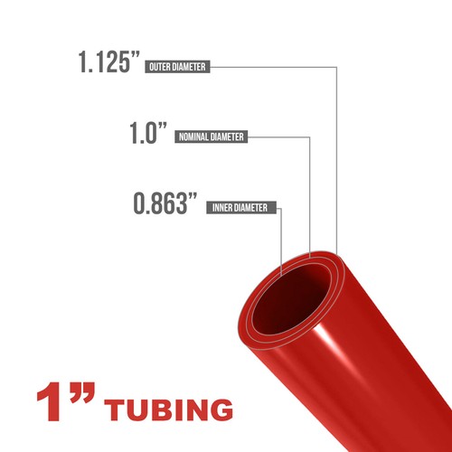 PEX-A Tubing 1 In x 300 Ft, Red  for Hot Water Plumbing, Potable Water Line - Picture 2 of 3
