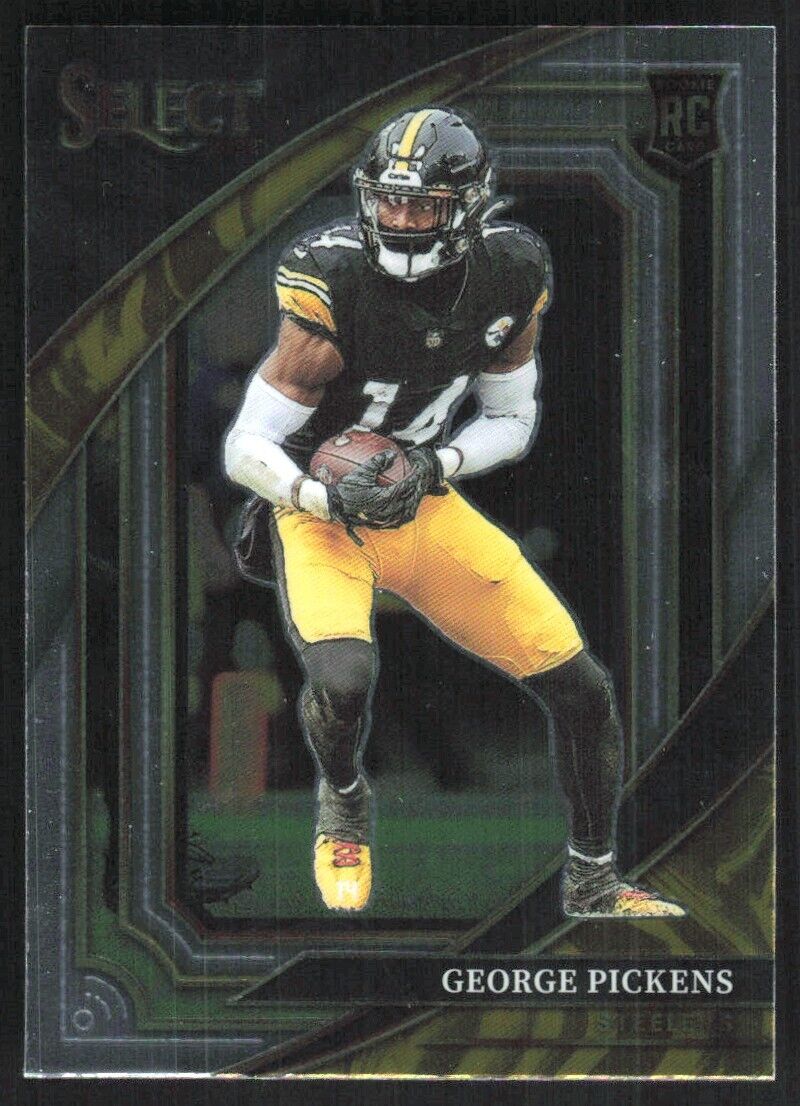 2022 Panini Select Rookie George Pickens Rookie Pittsburgh Steelers #343
