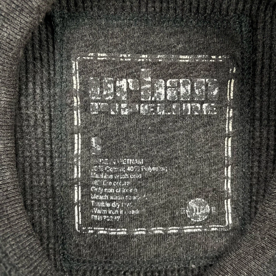 Camiseta Urban Pipeline Niños Talla Pequeña 6 Manga Larga Gris Tejido Gofre Cálida Foto 2 de 4